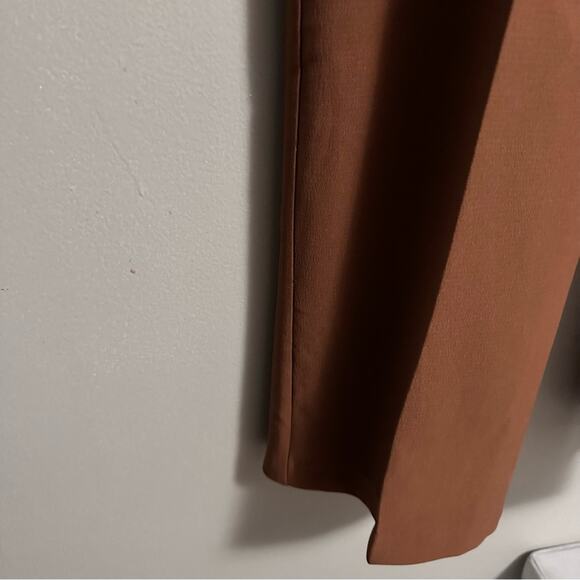 Cynthia Rowley Casual Straight Leg Relaxed High Waist Pants Trousers Women 12 - Picture 4 of 7